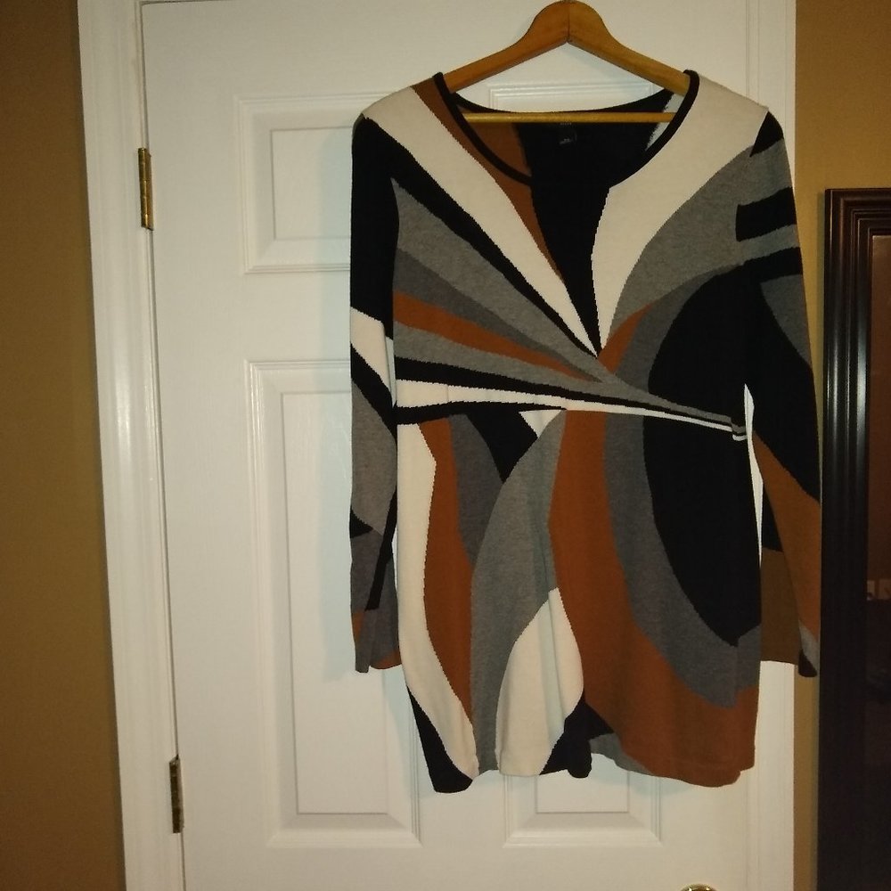 Colorblock Sweater/Dress